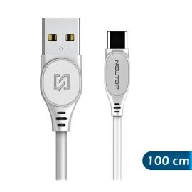 Cavo di ricarica e sincronizzazione Newtop CU22 2.4A per MICROUSB, TYPE-C e LIGHTNING Type C